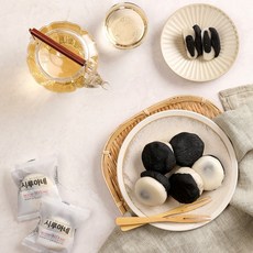 [시루아네] 흑임자뭉치떡60g, 25개, 60g