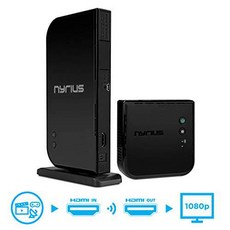 Nyrius Aries Home HDMI 디지털 무선 송신기 & 리시버 HD 1080p 영상 스트리, 상세내용참조