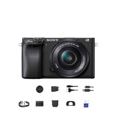 소니 미러리스 카메라 알파 A6400L (SELP1650 파워 줌렌즈킷), 블랙