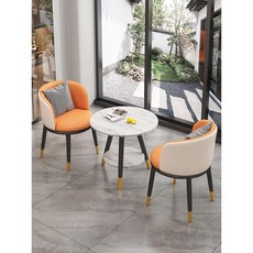 발코니 테이블 의자 카페 북유럽 부부테이블 거실 세트 소형 원형 호텔객실 베란다