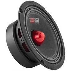 미국직배송 스피커DS18 PRO-GM6.4B 큰소리speaker - 6.5 Midrange 레드 알루미늄 Bullet 480W Max 4, New Model_One Size, New Model, 상세 설명 참조0