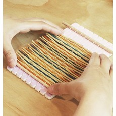 화문석 티코스터 만들기 DIY KIT 왕골로 만드는 위빙 키트 강화도령화문석