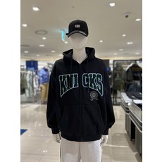 LAL 겨울 오버핏 기모 후드집업