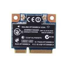 RT3090BC4 602992-001 미니 PC-E 무선 네트워크 카드 HPCQ42용 블루투스 호환 3.0 무선랜 카드