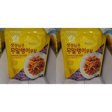 노브랜드 정성을 담은 무말랭이 무침 250g x 2개 냉장, 250g x 2