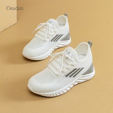 Cwadun 여성 캐주얼 흰색 신발 GHI2808
