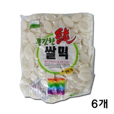 SB/칠갑농산 쫄깃한 순쌀떡 2kg -6개/떡국떡