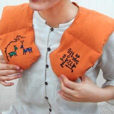 들꽃잠 행복활짝 어깨 찜질팩, 1개