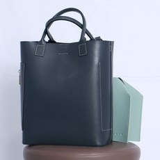 PLEDGE [PLEDGE]여성 숄더백 수통백 소가죽핸드백-차콜HLF0610-120