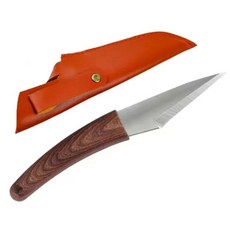 스테인레스 스틸 플라스틱 손잡이 절단 접목 칼 버드 과일 나무 식물 가지 치기 도구, 01 knife with cover, 1개