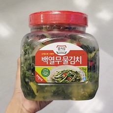 종가집백열무물김치