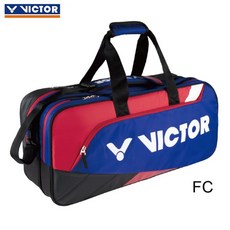 VICTOR 빅터 배드민턴 가방 정품 6팩 라켓 가방 BR3612, BR8609FC 해상 블루 블랙