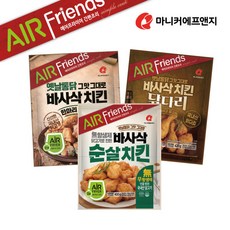 [마니커에프앤지] 바사삭치킨500g 3봉외 / 바사삭치킨닭다리 / 바사삭순살치킨, 바사삭치킨500g 3봉