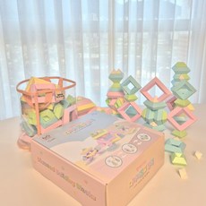 벨베이비 다이아몬드 블럭 수학 교구 60pcs