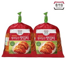 [종가집김치] 종가집 맛김치 3.2kg(1.6kg x 2개), 상세 설명 참조