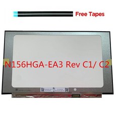 슬림 LCD 스크린 FHD 1920x1080 N156HGA-EA3 REV.C1 C2 C3 C4 EA3 30핀 15.6인치, 한개옵션0 - ea30