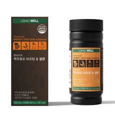 로하스웰 독일 맥주효모 비오틴 셀렌 240정, 1개