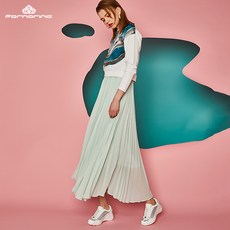 [포나리나]더 스페셜 6.5cm 소가죽 스니커즈 F201SE01WH