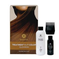 [정품발송] 무코타 트리트먼트 염색제 이지 컬러 1박스 437067