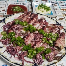 내장맛 꼬소 통찜오징어 1kg, (10미쯤)