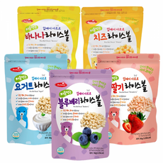 [S]베베스트 처음먹는 라이스볼 30g 5종, 라이스볼 바나나