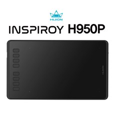 휴이온 H950P 25.4cm 펜타블렛, 검정, 1GB, Wi-Fi/Cellular 연결없음