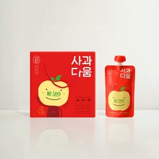 시골이야기 사과다움 씨없는 사과즙 국내산 100% 착즙 사과주스, 120ml