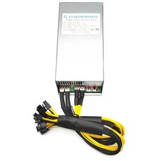  조조 2500W 전원 공급 장치 컴퓨터 Asic Miner PSU Gpu 서버 Psu 10x6pin 케이블 BITMAIN APW3 110V 220v 한개옵션0  상품 이미지
