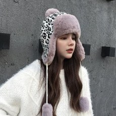 헤어볼 폼폼 니트 모자 비니 여자 래빗 퍼 방울 귀마개 기모 레게 가을 겨울 맨투맨
