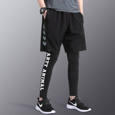 개마물산 요가 스키니진 쫄바지 남자팬츠반바지 속건 하이스판 트레이닝 육상경기 헬스 피트니스 러닝 이너