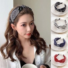 넓은머리띠 유행타지 않는 페이즐리무늬 꼬임 머리띠 반묶음집게핀 자개집게핀 당고머리핀 집게삔 똥머리핀 반묶음머리핀 자개핀 헤어악세사리 심플머리핀