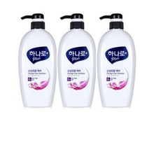 하나로 플러스 손상모발 케어 샴푸 680ml, 3개 - 대나무추출물