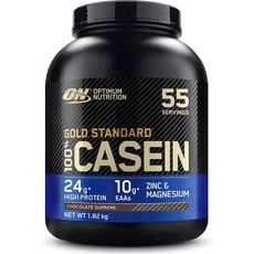Optimum Nutrition ON 100% 골드 스탠다드 카제인 단백질 파우더 초콜릿 맛 1.85kg 독일 보충제, 1개