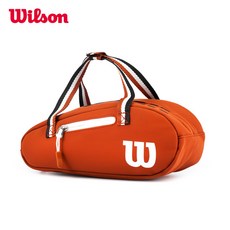 정품윌슨 wilson 미니 테니스 가방 스쿼시 가방, 브라운-WR8008901001
