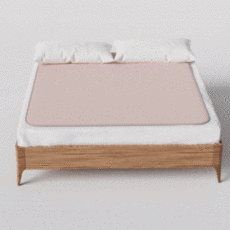 일월 본디아 탄소매트 전기 카본 온열 전자파없는 순면안심, 핑크, 더블