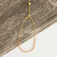 14k빅미러볼팔찌