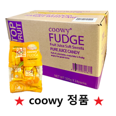 coowy 탑젤리 베트남 망고젤리, 320g, 24개