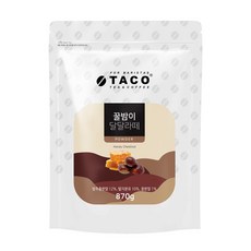 타코 꿀밤이 달달라떼 파우더 870g 1개입 1개, 2개입, 2개