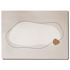 菓拉小舖 矽藻泥瀝水軟墊, 快速吸水雙面防滑, 30x40/40x50, 大(50 x 40cm), B 印象空間, 1個