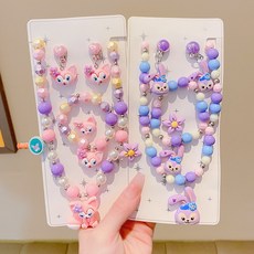 순금클립목걸이세트