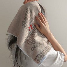 바스타올 세안 타월 30수 면 코마사 수건 4종, 패션타올 미스유 (1장), 1개