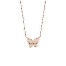 18k화이트골드목걸이