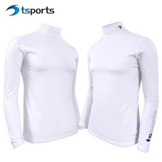 남성 골프웨어 골프 기모 티셔츠 기능성 겨울 보온 폴라티 이너웨어 언더레이어 이너티