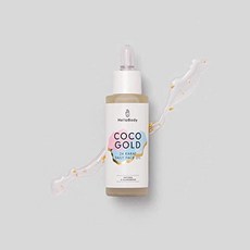 MANLI 지방분해 바디 슬리밍 다이어트 헬로 바디 코코 골드 페이스 오일 30ml 건성 피부용 비건 페이스 오일 금 입자 함유 천연 페이스 크림 영양 보습제 코코넛-78889, 단일옵션, 단일옵션