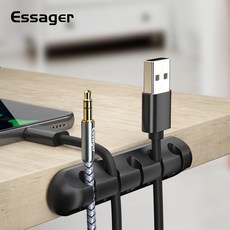 Essager 케이블 정리 홀더 1pcs 5칸 상품 이미지