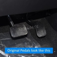 포드 F-150 익스페디션 링컨 네비게이터 미끄럼 방지 스테인레스 스틸 풋 브레이크 가스 페달 패드 커버, 1개