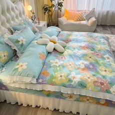 아망떼순면프릴침대스커트