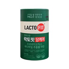 종근당건강 락토핏 생유산균 당케어 (2g x 60포) - BNS, 1개, 2g