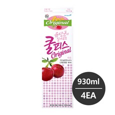 동원 소와나무 쿨피스 자두 930ml 4개