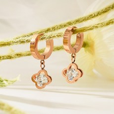 써지컬스틸원터치귀걸이